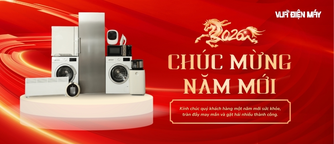 Mừng Xuân 2026 cùng Vua Điện Máy
