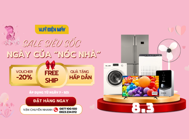 SALE SIÊU SỐC - NGÀY CỦA "NÓC NHÀ"
