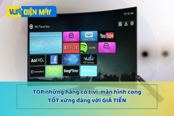 Tivi màn hình cong hãng nào tốt xứng đáng giá tiền?
