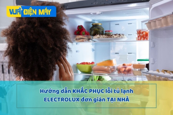 HƯỚNG DẪN KHẮC PHỤC LỖI TỦ LẠNH ELECTROLUX DỄ THỰC HIỆN NGAY TẠI NHÀ