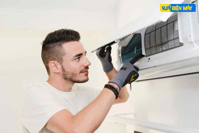 Cục nóng không chạy mất đường tín hiệu