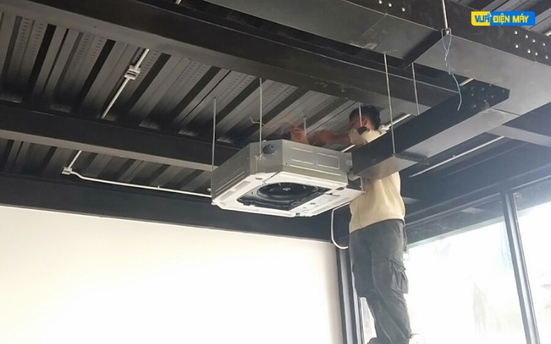 nơi lắp đặt hệ thống máy lạnh 50 ngựa