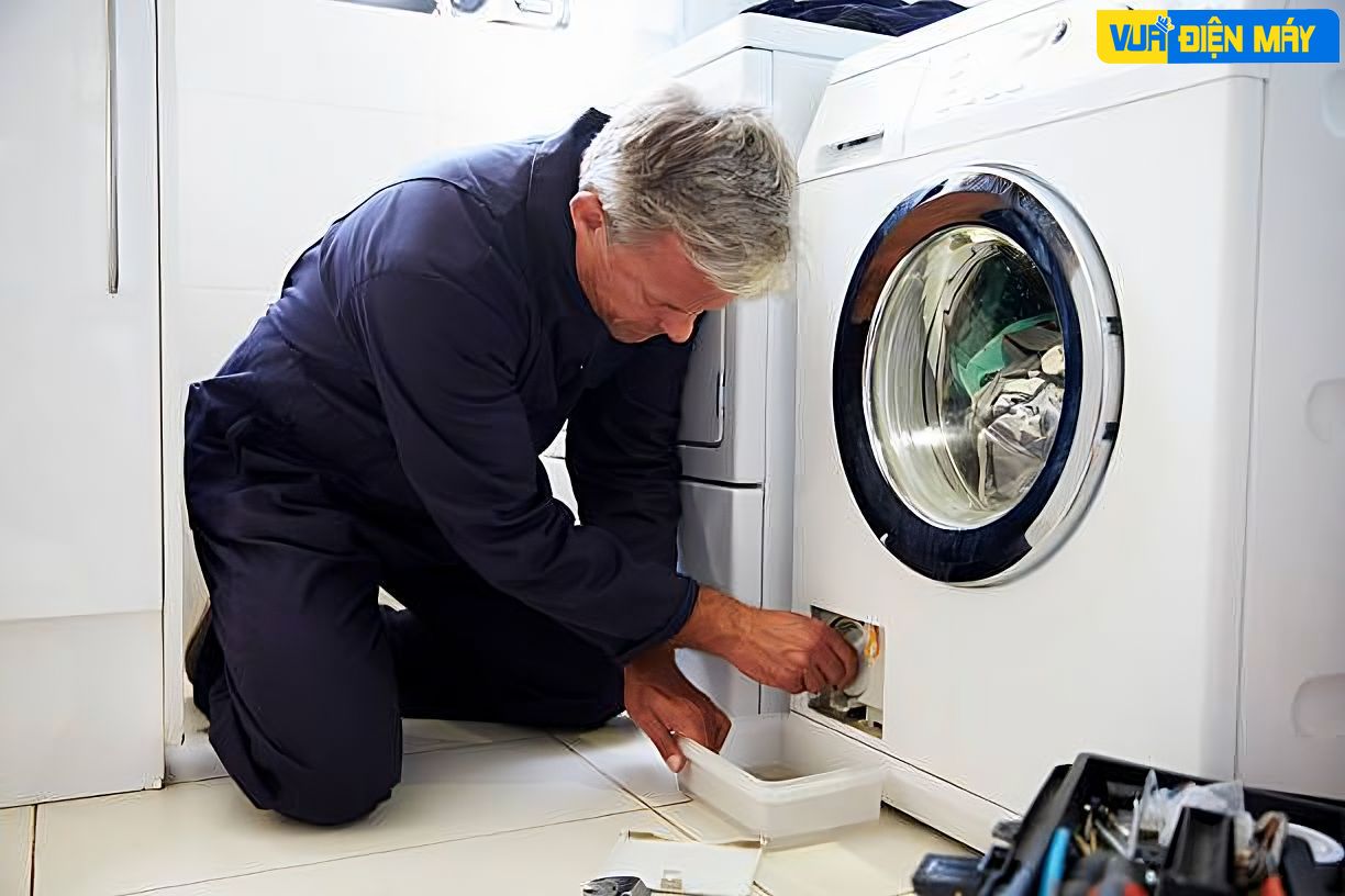 Quy trình sửa máy giặt tại nhà tphcm