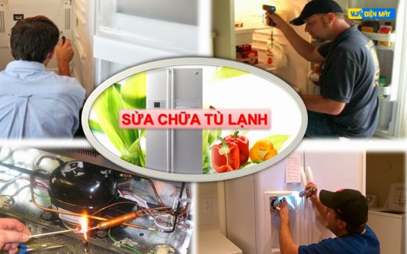 Quy trình sửa tủ lạnh tại nhà đúng quy trình của nhân viên Vua Điện Máy