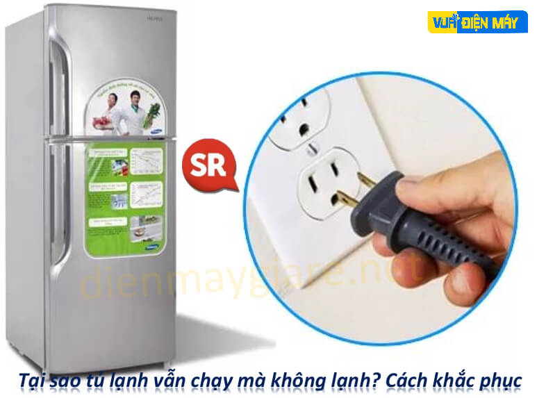 lỗi tủ lạnh sharp rò điện
