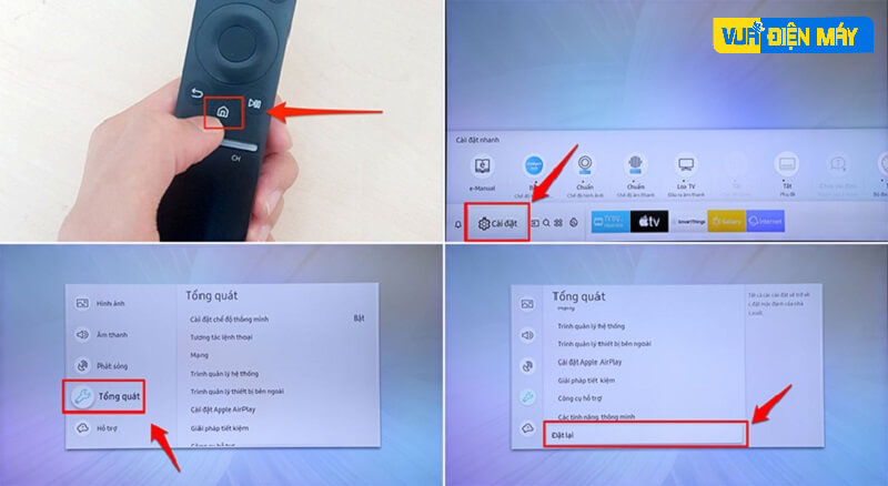 lỗi tivi panasonic nhòe màu
