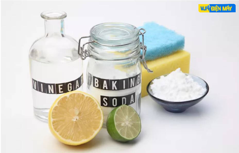 vệ sinh máy giặt bằng baking soda