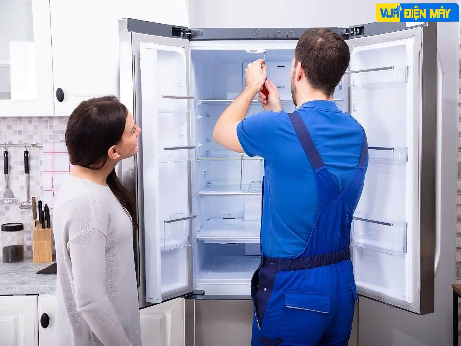 Quy trình dịch vụ sửa tủ lạnh tại nhà huyện Hóc Môn