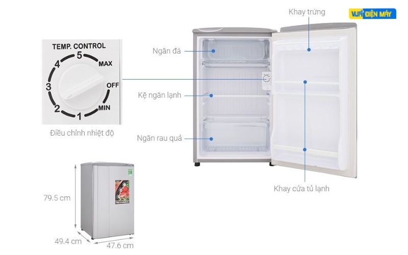 Tủ lạnh mini aqua