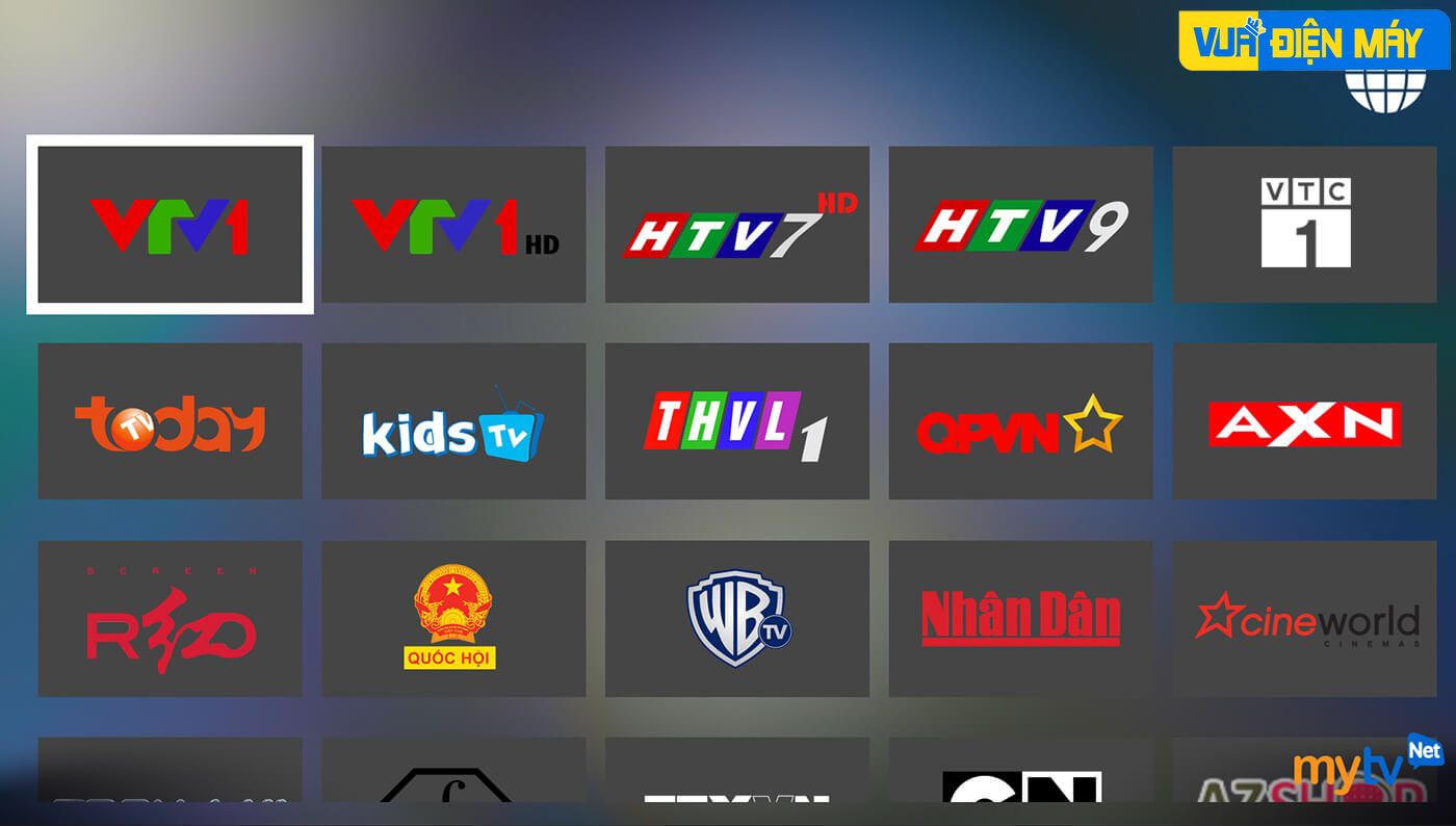 Ứng dụng Mytv cho tivi nhà bạn