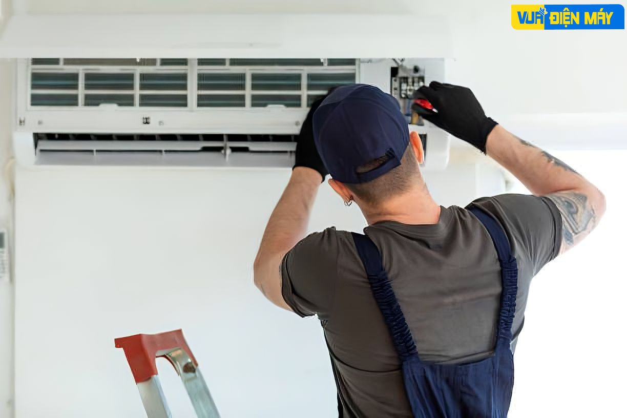 Các bước tháo máy lạnh (điều hòa) đơn giản