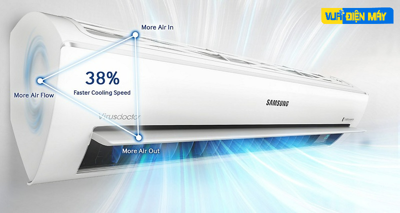 Máy lạnh Samsung inverter 1HP AR10RYFTAURNSV